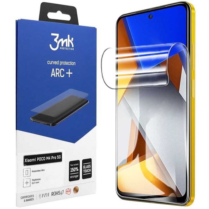 3mk Curved Protection ARC+ | Folia na Cały Ekran do Xiaomi POCO M4 Pro 5G