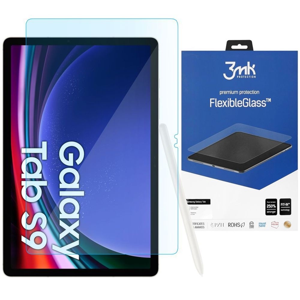 3mk Flexible Glass | Nietłukące Szkło Hybrydowe do Samsung Galaxy Tab S9 11"