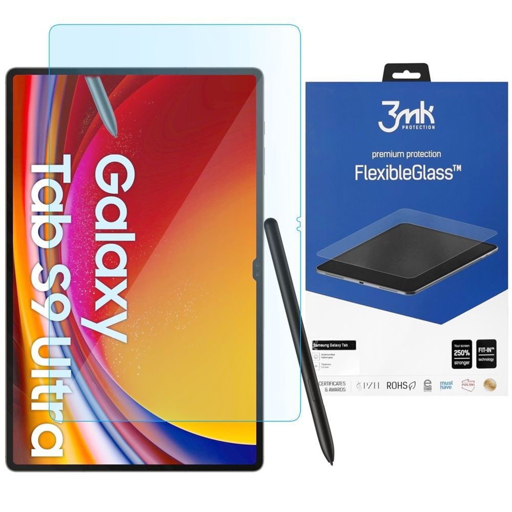 3mk Flexible Glass | Nietłukące Szkło Hybrydowe do Samsung Galaxy Tab S9 Ultra 14.6"