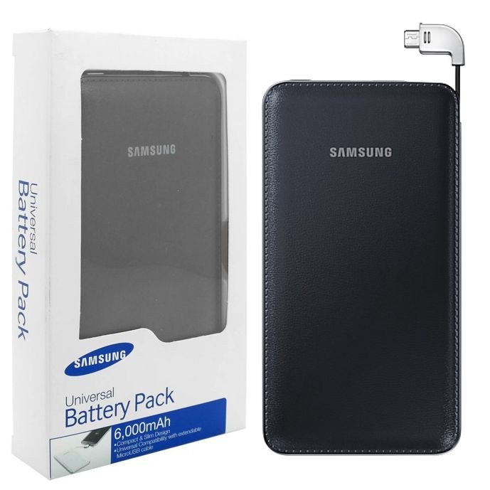 Samsung Battery Pack | Power Bank microUSB 6000mAh | Czarny