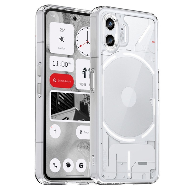 Etui Clear Hybrid Case | Clear do Nothing Phone 2