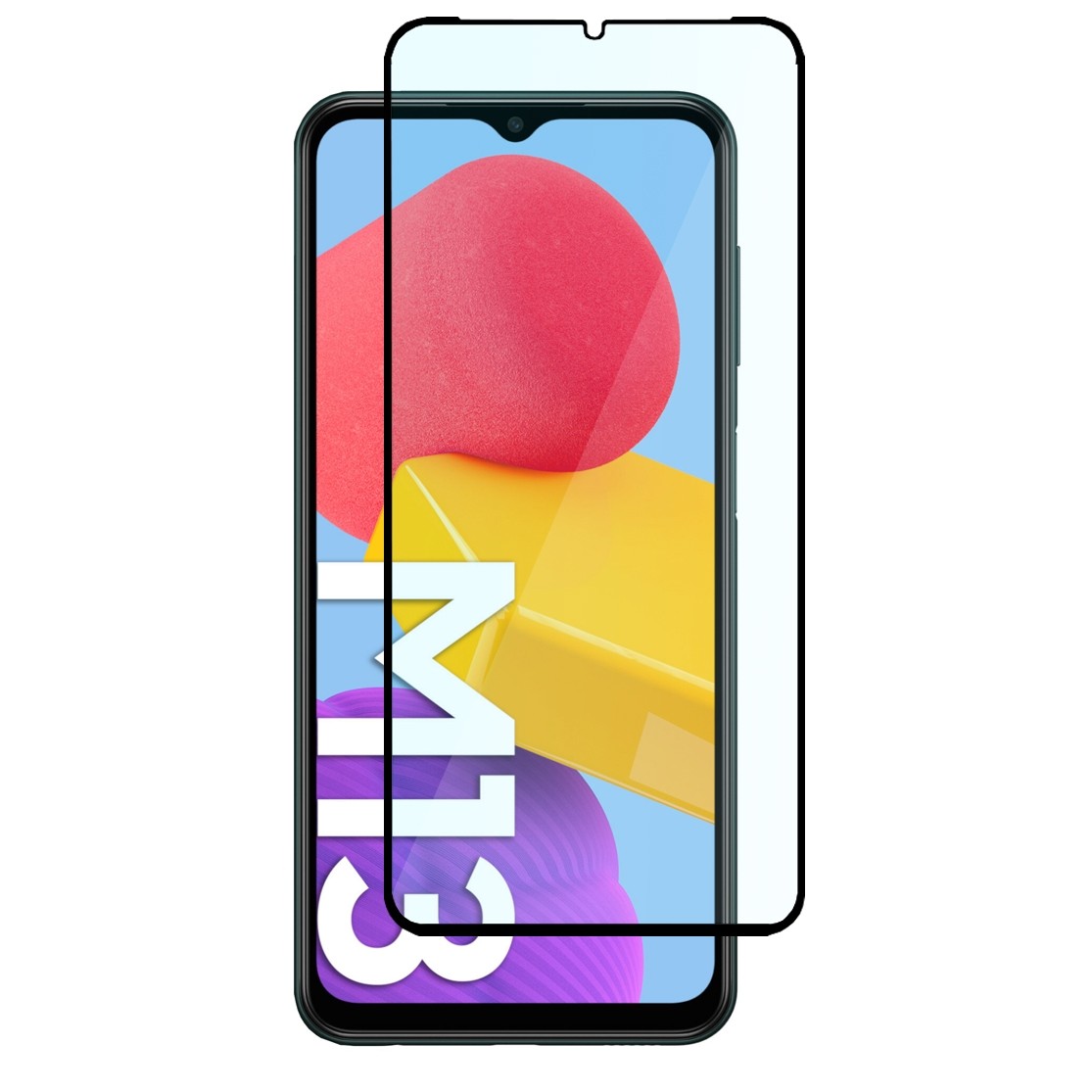 Szkło Hartowane 5D | CASE FRIENDLY | Full Glue do Samsung Galaxy M13