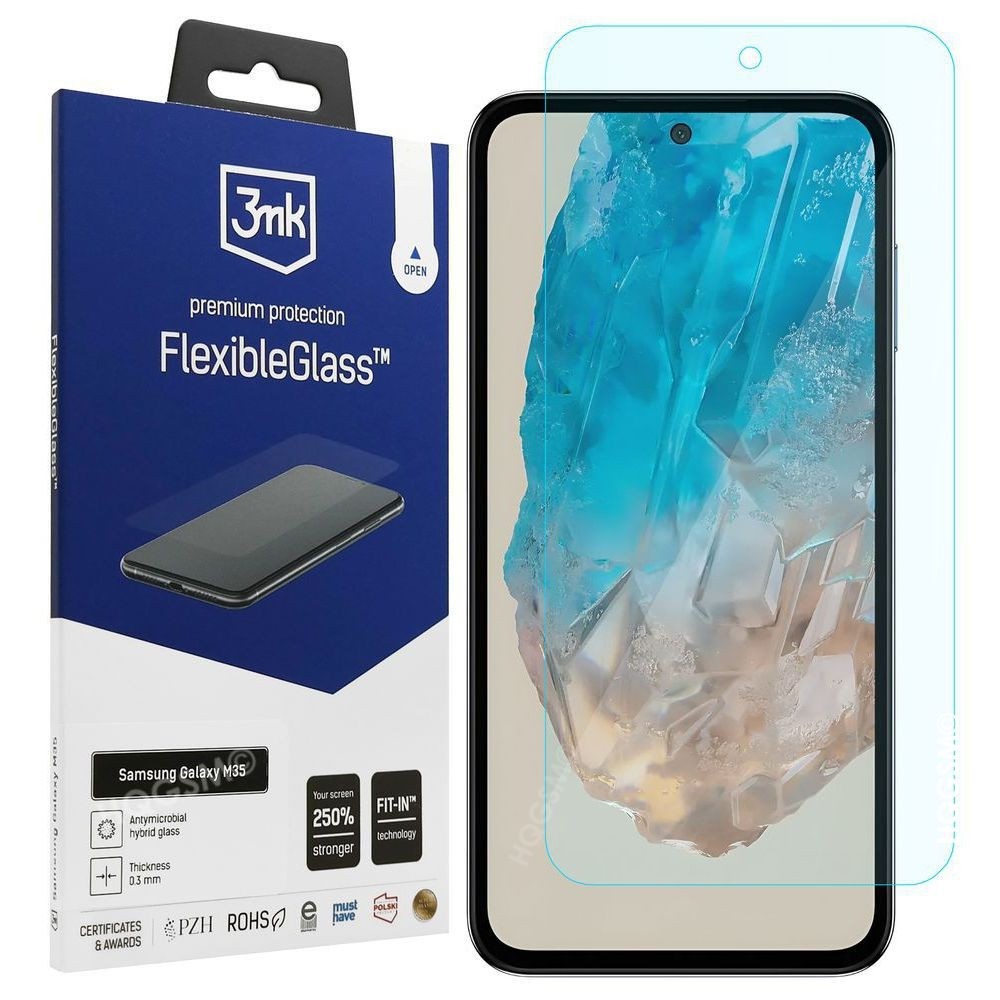 3mk Flexible Glass | Nietłukące Szkło Hybrydowe do Samsung Galaxy M35 5G