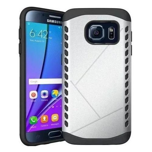 Galaxy S7 Flat | Pancerne Etui SPARTAN Case | Silver