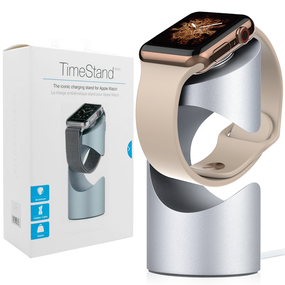 JustMobile TimeStand | Aluminiowy Stojak Stacja dla Apple Watch