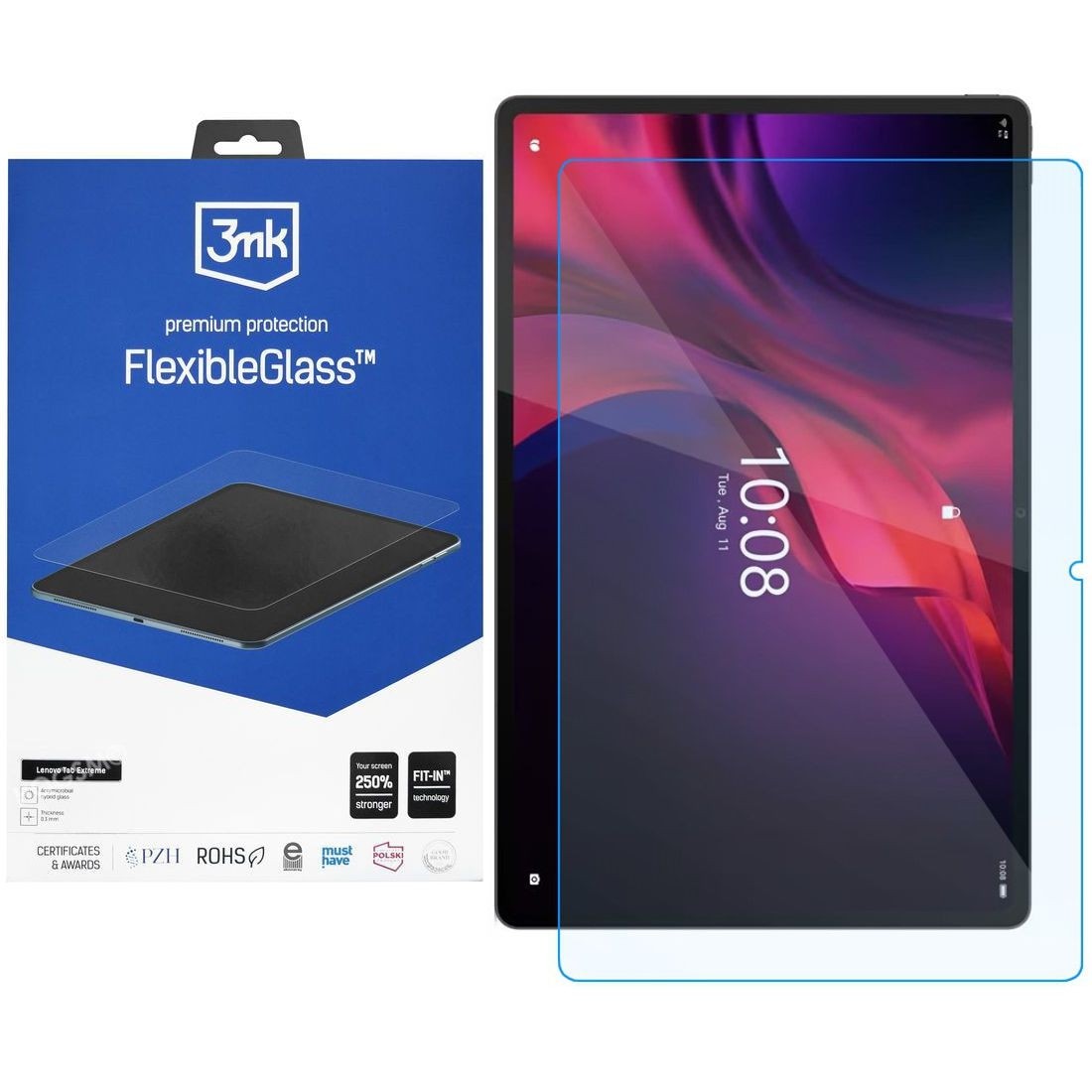 3mk Flexible Glass | Nietłukące Szkło Hybrydowe do LENOVO Tab Extreme TB570FU 14.5"