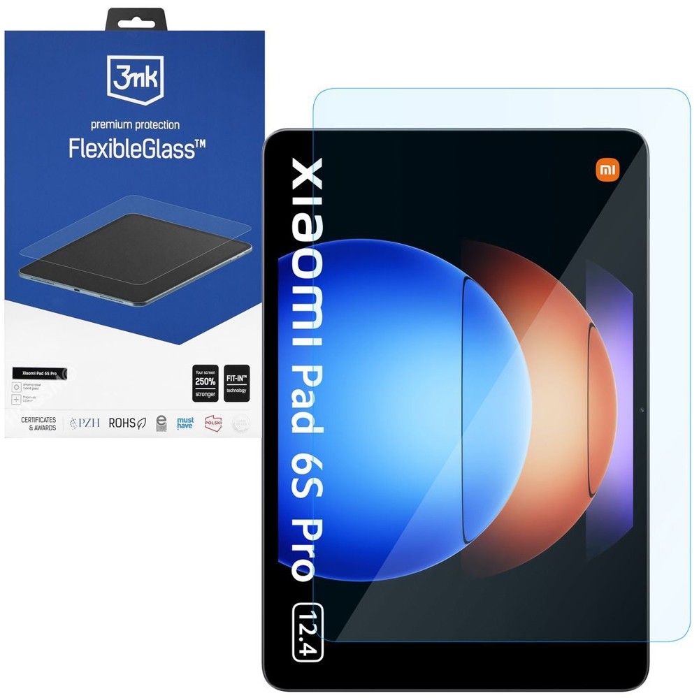 3mk Flexible Glass | Nietłukące Szkło Hybrydowe do Xiaomi Pad 6S Pro