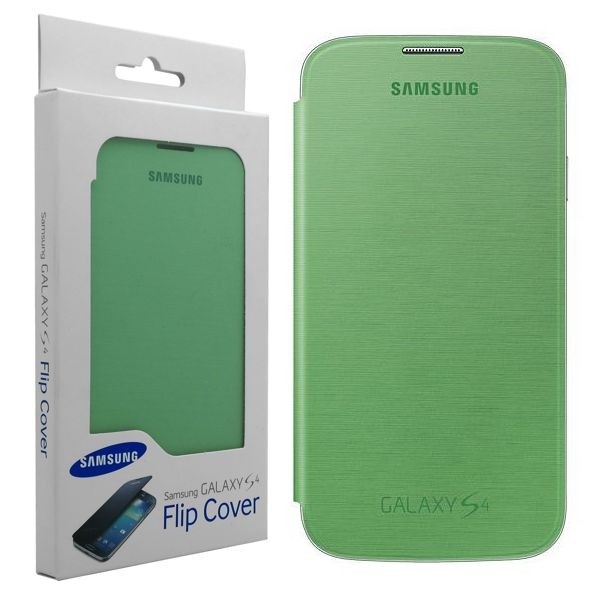 Oryginalne Etui Flip Cover Samsung Galaxy S4 Zielone