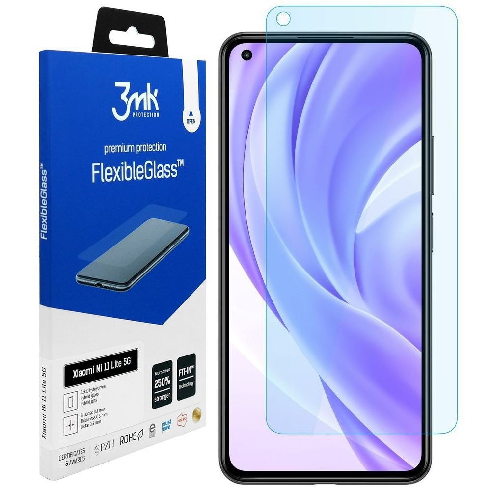 3mk Flexible Glass | Nietłukące Szkło Hybrydowe do Xiaomi Mi 11 Lite / 5G / NE