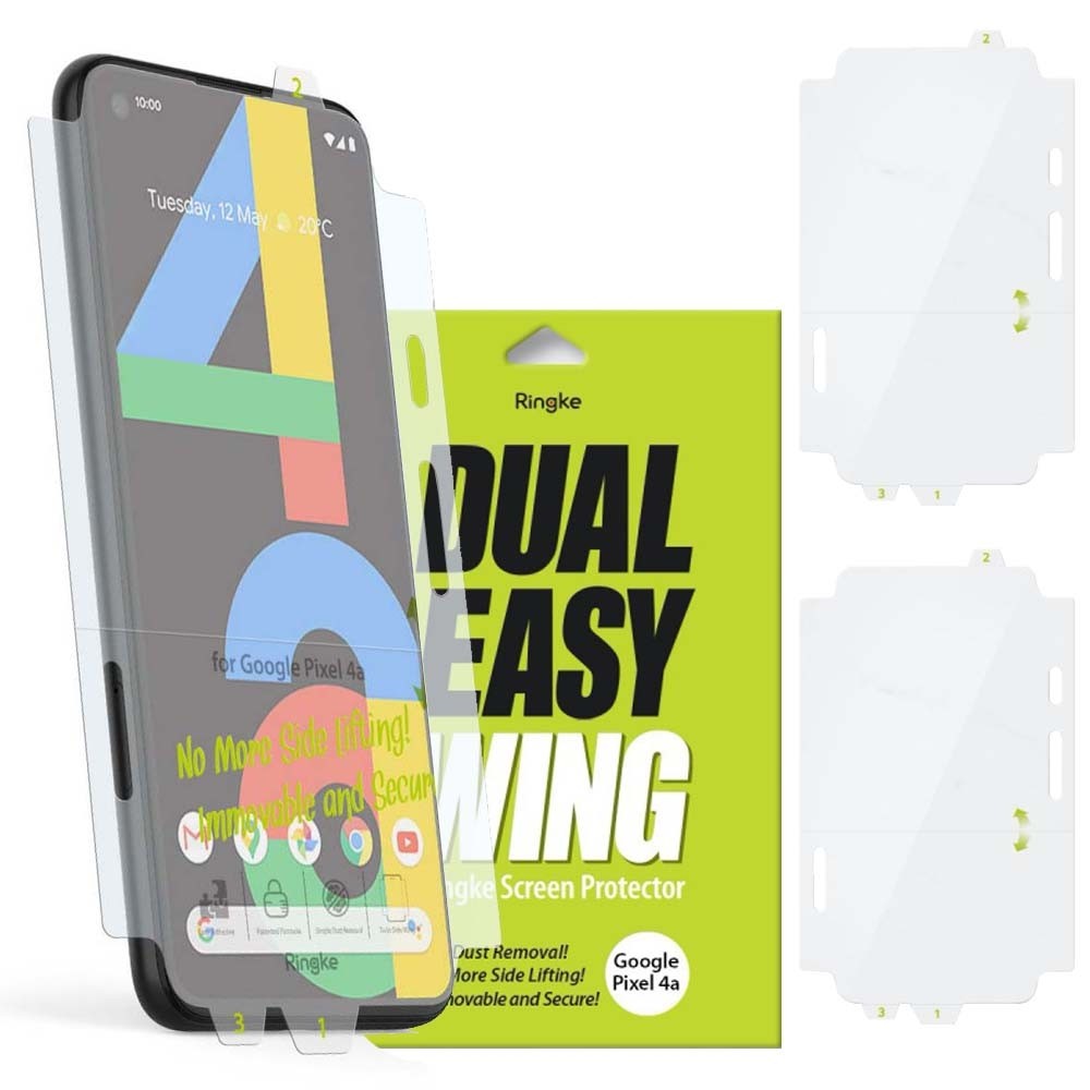 Folia RINGKE Dual Easy WING | 2szt do Google Pixel 4a