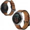 Skórzany Pasek Leather Herms | Brązowy do Huawei Watch GT 2e